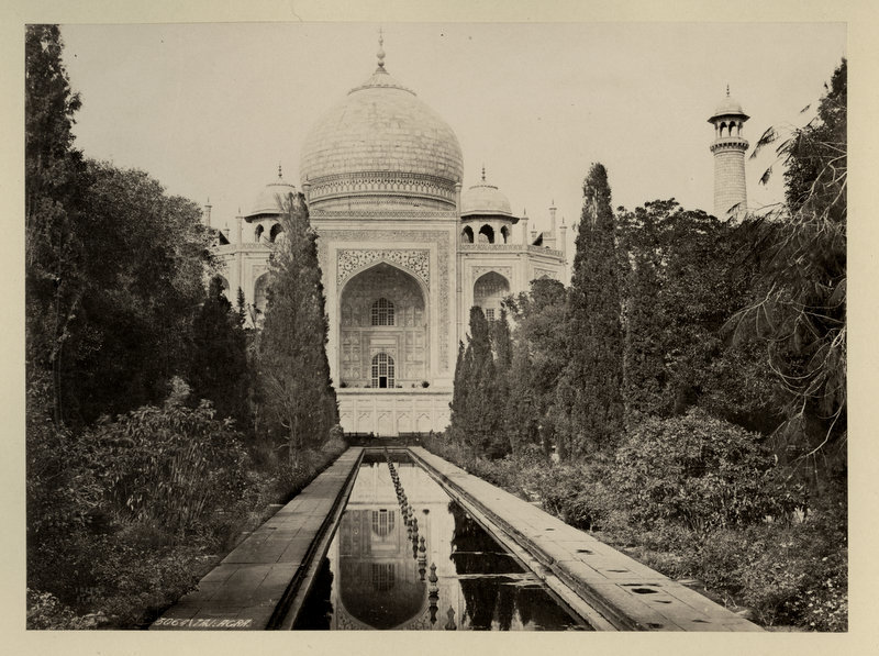 Taj Mahal, fotografi fra 1870’erne