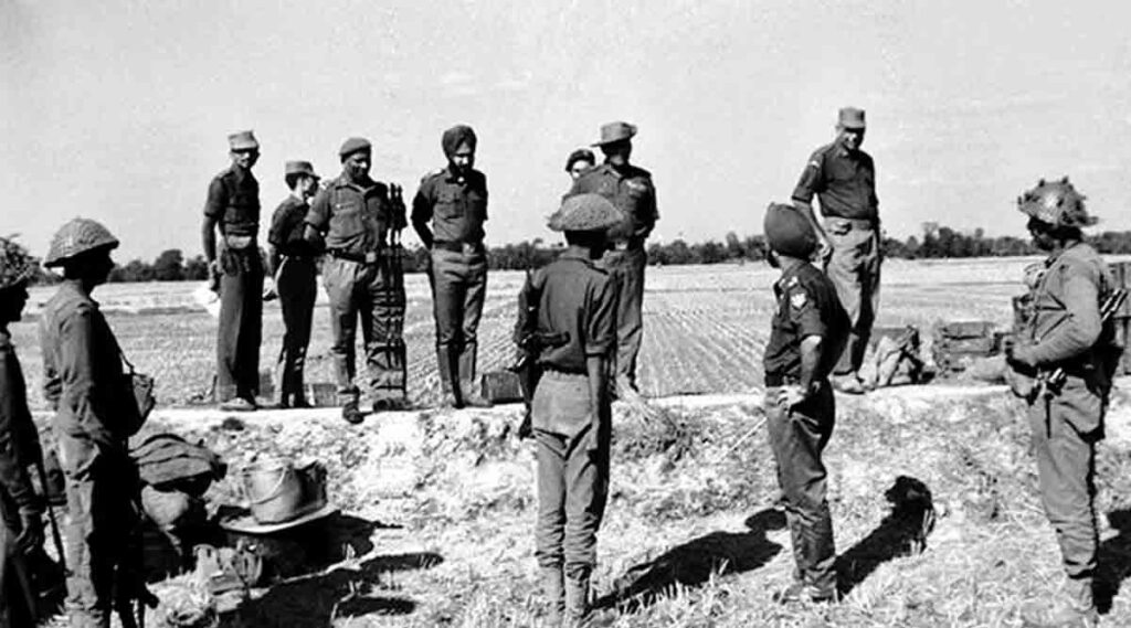 Soldater under krigen i 1971
