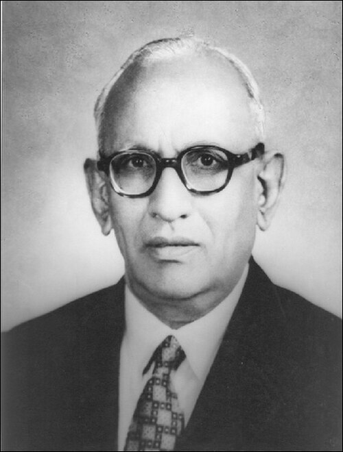 Portræt af Ibrahim Ismail Chundrigar